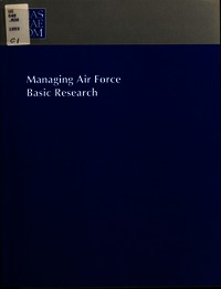 Cover Image: Managing Air Force Basic Research