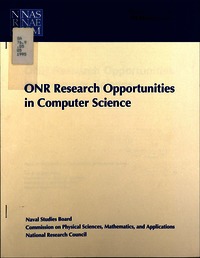 ONR Research Opportunities in Computer Science
