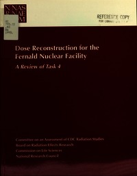 Dose Reconstruction for the Fernald Nuclear Facility: A Review of Task 4