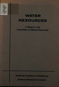 Cover Image: Water Resources