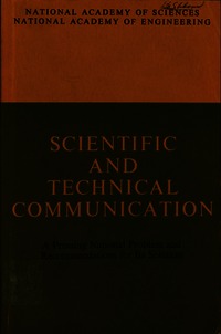 Scientific and Technical Communication: A Pressing National Problem and Recommendations for Its Solution