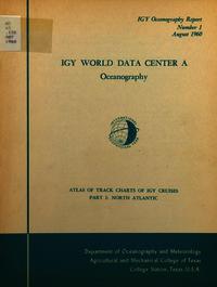 Cover Image: Atlas of Track Charts of IGY Cruises