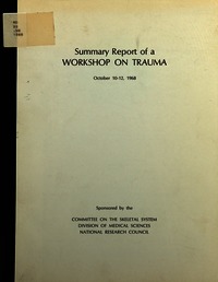 Cover Image: Summary Report of a Workshop on Trauma
