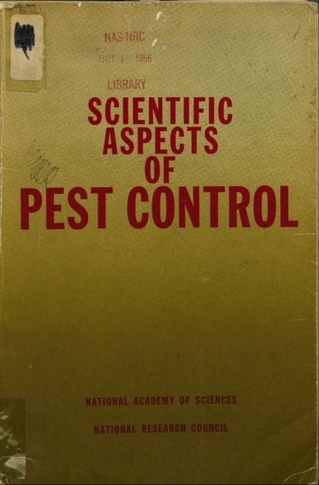 Scientific Aspects of Pest Control
