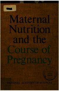Cover Image: Maternal Nutrition and the Course of Pregnancy