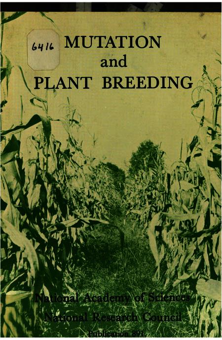 Mutation and Plant Breeding