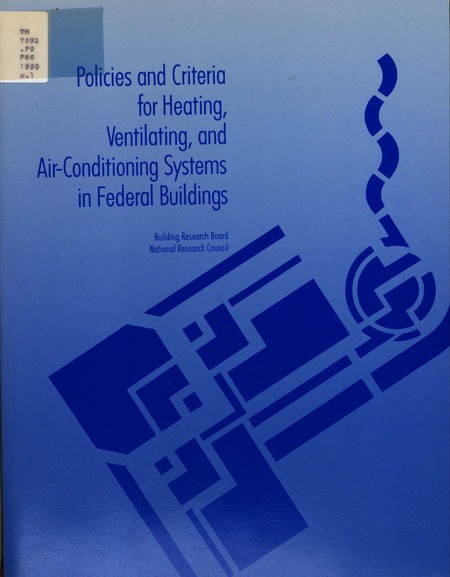 Policies and Criteria for Heating, Ventilating, and Air-Conditioning Systems in Federal Buildings