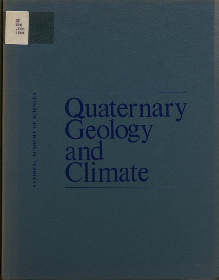 Quaternary Geology and Climate: Volume 16 of the Proceedings of the VII Congress of the International Association for Quaternary Research