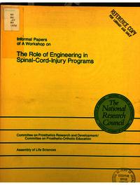 Cover Image: Informal Papers of a Workshop on the Role of Engineering in Spinal-Cord-Injury Programs