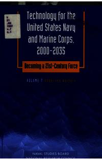 Cover Image: Technology for the United States Navy and Marine Corps, 2000-2035