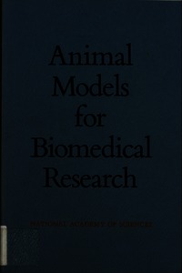 Cover Image: Animal Models for Biomedical Research