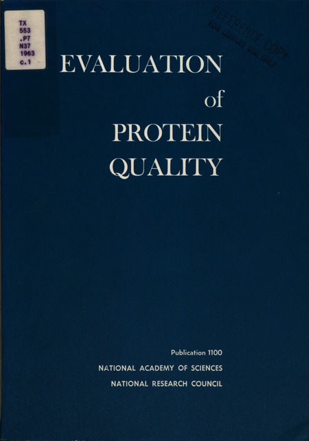 Evaluation of Protein Quality