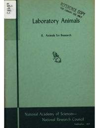 Laboratory Animals: Part II: Animals for Research