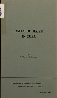 Races of Maize in Cuba