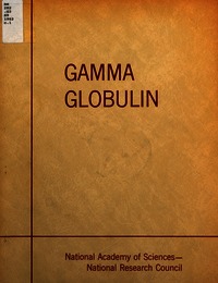 Cover Image: Gamma Globulin