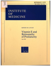 Cover Image: Vitamin E and Retinopathy of Prematurity