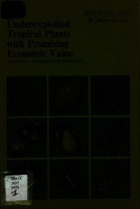 Cover Image: Underexploited Tropical Plants with Promising Economic Value