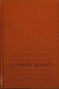 Systematic Biology: Proceedings of an International Conference