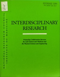 Cover Image: Interdisciplinary Research