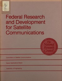 Cover Image: Federal Research and Development for Satellite Communications
