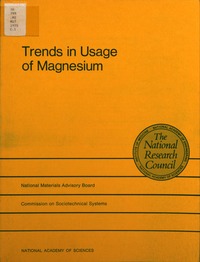 Cover Image: Trends in Usage of Magnesium