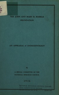 An Appraisal of Endocrinology