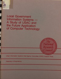 Local Government Information Systems: A Study of USAC and the Future Application of Computer Technology