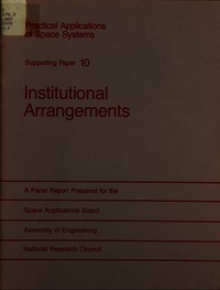 Cover Image: Institutional Arrangements