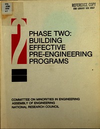 Cover Image: Guide to Building Effective Pre-Engineering Programs