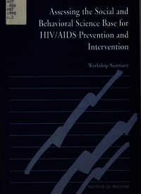 Assessing the Social and Behavioral Science Base for HIV/AIDS Prevention and Intervention