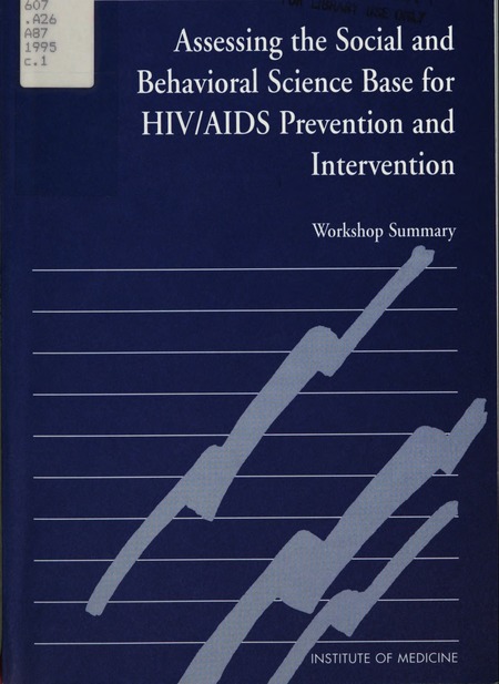 Assessing the Social and Behavioral Science Base for HIV/AIDS Prevention and Intervention