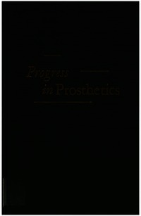 Cover Image: Progress in Prosthetics