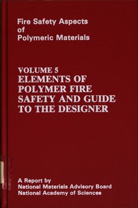 Cover Image:Elements of Polymer Fire Safety and Guide to the Designer