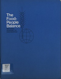 Food-People Balance: Proceedings of the Symposium Sponsored by the National Academy of Engineering at the Sixth Annual Meeting
