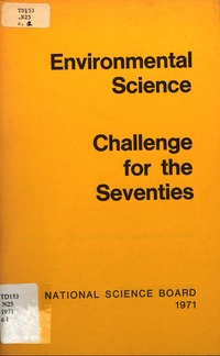 Cover Image: Environmental Science