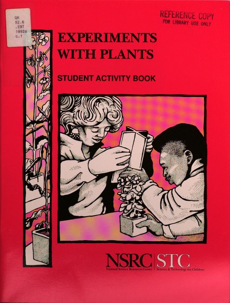 Experiments With Plants: Student Activity Book