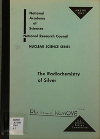 The Radiochemistry of Silver