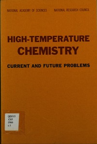 Cover Image: High-Temperature Chemistry