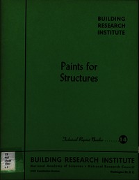 Cover Image: Paints for Structures