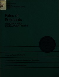Cover Image: Fates of Pollutants
