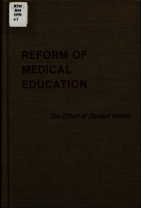 Cover Image: Reform of Medical Education