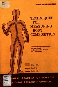 Cover Image: Techniques for Measuring Body Composition