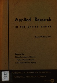 Cover Image: Applied Research in the United States