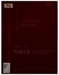 Cover Image: Trends in Usage of Cordgage Fibers