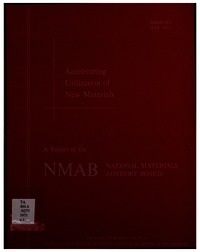 Cover Image: Accelerating Utilization of New Materials