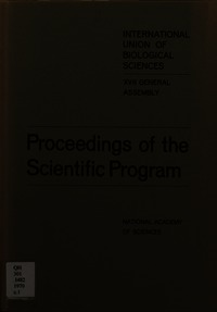 Cover Image: Proceedings of the Scientific Program