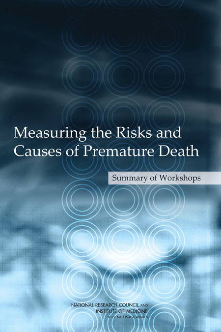 Cover: Measuring the Risks and Causes of Premature Death: Summary of Workshops