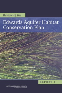 Review of the Edwards Aquifer Habitat Conservation Plan: Report 1