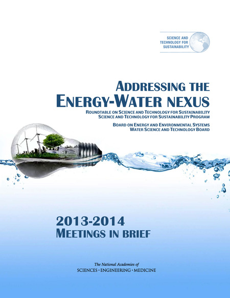 Addressing the Energy-Water Nexus: 2013-2014 Meetings in Brief