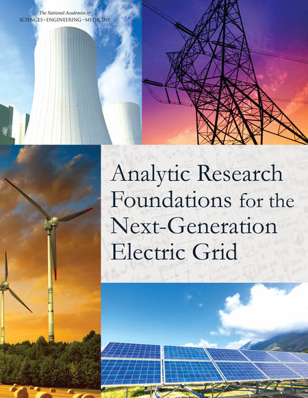 cover image: Analytic Research Foundations for the Next-Generation Electric Grid (2016)